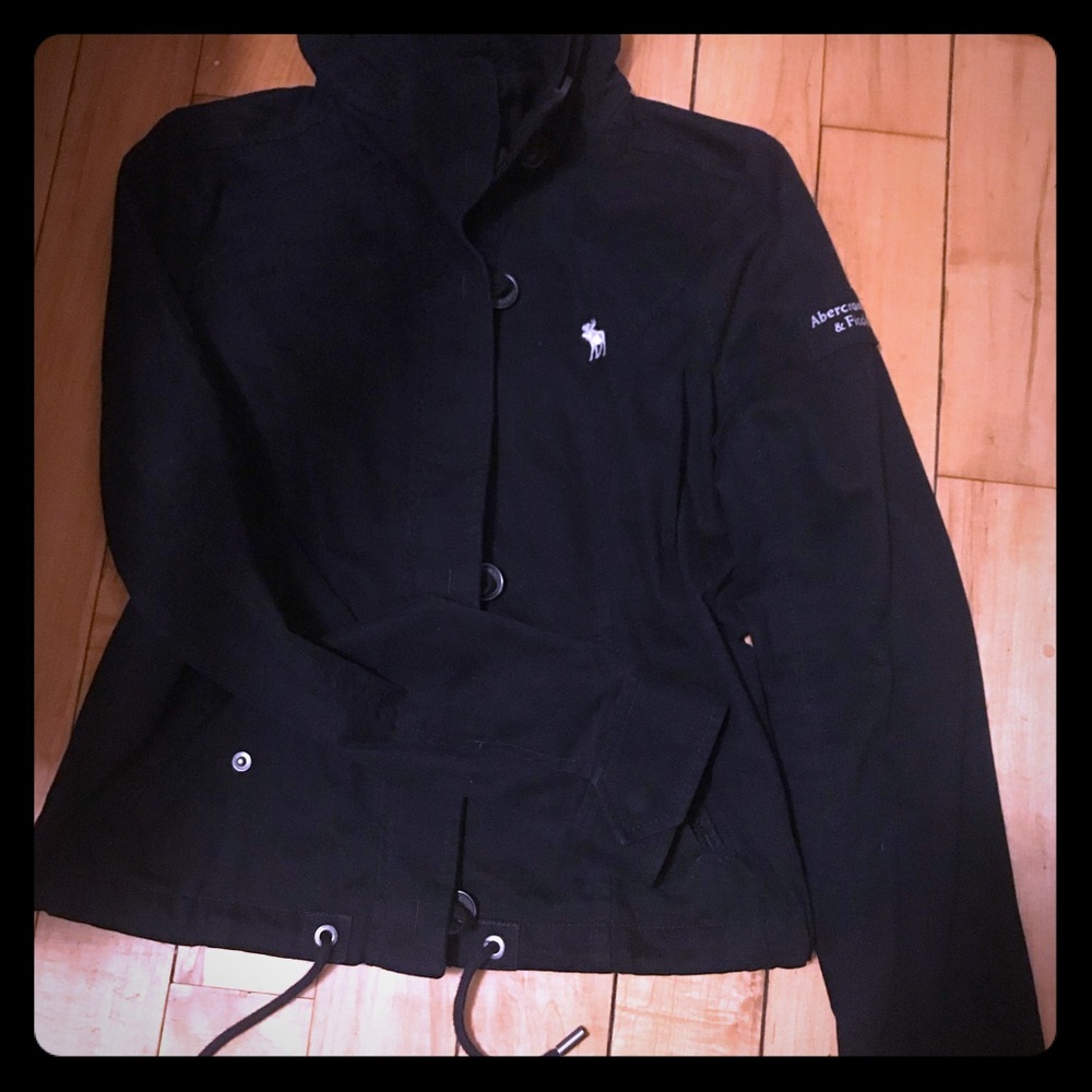 Abercrombie & Fitch Jacket navy blue